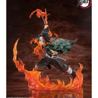 TANJIRO KAMADO KYOJURO RENGOKUS SWORD GUARD VERSION FIGURA 19,5 CM DEMON SLAYER KIMETSU NO YAIBA FIGUARTS ZERO