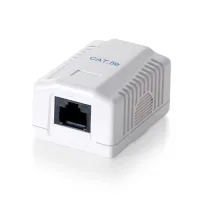 ROSETA DE SUPERFICIE EQUIP CATEGORIA 5e HEMBRA RJ45