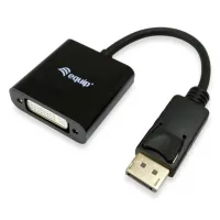 ADAPTADOR DISPLAYPORT A DVI EQUIP 0.2CM/ MACHO-HEMBRA/ NEGRO