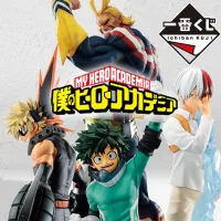 ICHIBAN KUJI BANPRESTO MY HERO ACADEMIA BEGIN THE HERO LOTE 80 ARTICULOS 80 CUPONES SORPRESA