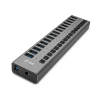 HUB I-TEC USB 3.0 DE CARGA CON 16 PUERTOS USB 3.0 Y ADAPTADOR DE ALIMENTACION 90W
