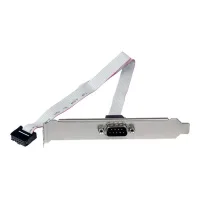 BRACKET DB9 A IDC10 STARTECH 0.41M/ MACHO-HEMBRA/ GRIS