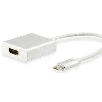 Adaptador Equip USB Tipo C Macho A HDMI 4K Hembra 015cm Ref.133452 