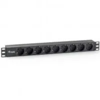REGLETA ALIMENTACION EQUIP RACK 19" 1U 9 TOMAS 3500W CABLE 1.8M