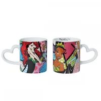 TAZA ENESCO DISNEY PRINCESAS ARIEL, CENICIENTA, TIANA Y AURORA