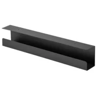 ORGANIZADOR DE CABLES Y REGLETA EQUIP NEGRO