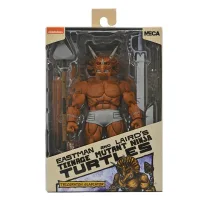 FIGURA NECA TEENAGE MUTANT NINJA TURTLES MIRAGE COMICS TRICERATON GLADIATOR SCALE ACTION 18CM