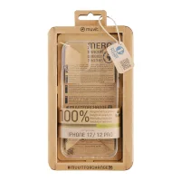 FUNDA MUVIT RECYCLETEK PARA APPLE IPHONE 12/12 PRO TRANSPARENTE