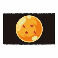 FELPUDO SD TOYS DRAGON BALL BOLA 4 ESTRELLAS 60X40CM