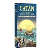 JUEGO DE MESA DEVIR CATAN PIRATAS Y EXPLORADORES 5-6 JUGADORES 