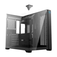 CAJA ORDENADOR GAMING HIDITEC ATX SKY CRISTAL TEMPLADO NEGRO