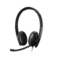 AURICULARES EPOS SENNHEISER ADAPT 165 JACK 3.5MM USB 2.0 MICROFONO NEGRO