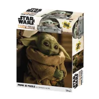 PUZLE LENTICULAR PRIME 3D 500 PIEZAS THE MANDALORIAN GROGU CARGADO 500 PIEZAS