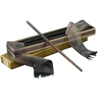 REPLICA THE NOBLE COLLECTION HARRY POTTER VARITA DE DRACO MALFOY CAJA OLIVANDER