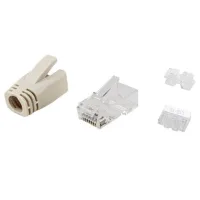 KIT 100 UDS CONECTORES RJ45 EQUIP CATEGORIA 6A UTP