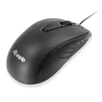 MOUSE RATON COMPACT EQUIP LIFE OPTICO USB 1000 DPI NEGRO