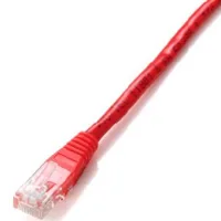 CABLE RED EQUIP LATIGUILLO RJ45 U/ UTP CAT6 0.5M ROJO
