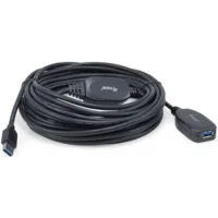 CABLE ALARGADOR USB 3.0 EQUIP A USB 3.0 MACHO-HEMBRA 10M NEGRO