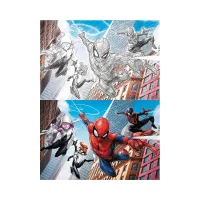 PUZZLE PARA RASCAR PRIME 3D MARVEL MULTI UNIVERSO 150 PIEZAS