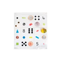 TAPETE BEE-BOT TTS TRANSPARENTE GRID MAT 5X5