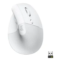 MOUSE RATON VERTICAL LOGITECH LIFT FOR BUSINESS 6 BOTONES 4000 DPI WIRELESS INALAMBRICO BLANCO HUESO