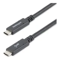 CABLE USB TIPO C STARTECH 1.8M/ MACHO-MACHO/ NEGRO