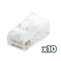 CONECTOR PHASAK RJ 45 CAT. 6 UTP (10 UNID) PHK 45C6