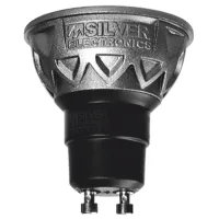 BOMBILLA LED PRO SILVER ELECTRONICS DICROICA 5W=60W/ GU10/ 3000K/ 38º/ 470 lm/ LUZ CALIDA/ A+