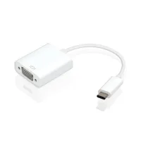 CABLE ADAPTADOR EWENT USB TIPO C A VGA / MACHO-HEMBRA