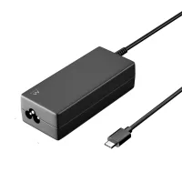 CARGADOR USB EWENT PARA PORTATIL/ USB TIPO C/ 65W/ NEGRO