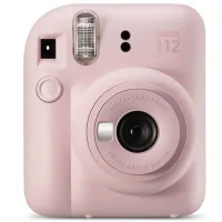 CAMARA FUJIFILM MINI INSTAX 12 FLASH/ AUTOEXPOSICION/ ROSA PASTEL