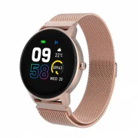 RELOJ SMARTWATCH FOREVER FORVIVE 2 SLIM SB-325 ROSE GOLD COLOR ORO ROSA