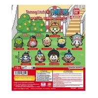 SET GASHAPON LOTE 40 ARTICULOS ONE PIECE X TAMAGOTCHI SPECIAL RUBBER MASCOT
