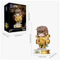 LIBRA MINI SET CONSTRUCCION 13 CM SAINT SEIYA