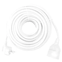 CABLE PROLONGADOR DE CORREIENTE SILVER ELECTRICS 2m/ 3X 1.5mm/ 250V/ 16A/ 3.500W/