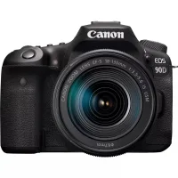 CAMARA DIGITAL CANON EOS 90D 18-135MM IS USM/ 32.5MP/ DIGIC 8/ 45 PUNTOS DE ENFOQUE/ 4K/ WIFI/ BLUETOOTH