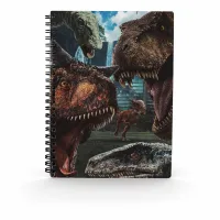 LIBRETA SD TOYS EFECTO 3D SELFIE JURASSIC WORLD
