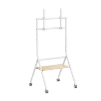 SOPORTE SUELO CON RUEDAS EWENT VESA HASTA 86" 600X400MM MAX 80KG