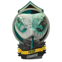FIGURA PLASTOY HARRY POTTER BLASON SLYTHERIN RESINA 21 CM 