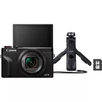 CAMARA DIGITAL CANON POWERSHOT G7X MARK III BK VLOGGER KIT 20.1MPX NEGRO
