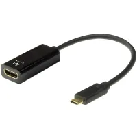 CABLE ADAPTADOR EWENT USB TIPO C A HDMI 4K/30HZ MACHO-HEMBRA
