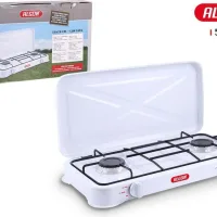 HORNILLO 2 FUEGOS GAS C/TAPA  ALGON