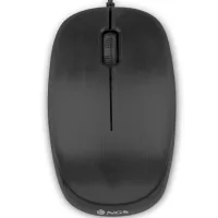 RATON CON CABLE NGS FLAME / OPTICO / 1000DPI / 2 BOTONES + SCROLL /  ERGONOMICO / USB / NEGRO