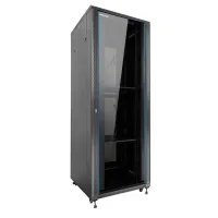 ARMARIO RACK DE SUELO 19" PHASAK PRO 47U NEGRO 600X1000 MONTADO PHO 6147