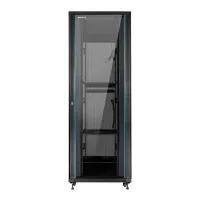 ARMARIO RACK DE SUELO 19" PHASAK PRO 47U NEGRO 800X1000 MONTADO PHO 8147