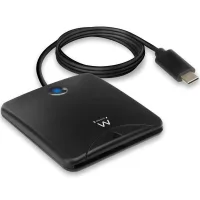 LECTOR DE TARJETAS DNI EWENT USB TIPO C