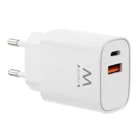 CARGADOR EWENT EW1326 30W USB TIPO A / USB TIPO C