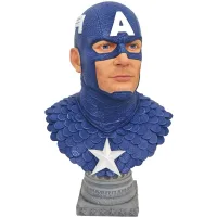 FIGURA DIAMOND COLLECTION MARVEL COMICS CAPITAN AMERICA LEGENDS COLLECTION 1/2 ESCALA