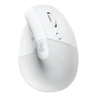 MOUSE RATON VERTICAL LOGITECH LIFT PARA MAC 6 BOTONES 4000 DPI WIRELESS INALAMBRICO BLANCO HUESO