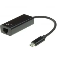 CABLE ADAPTADOR EWENT USB TIPO C A RJ45 / MACHO-HEMBRA
